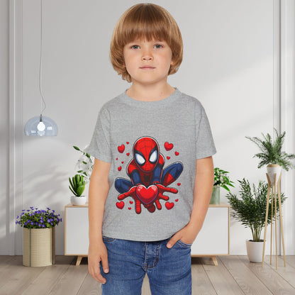 Valentines Spiderman Heavy Cotton™ Toddler T-shirt