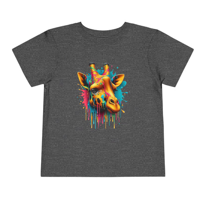 Colorful Giraffe Toddler Tee