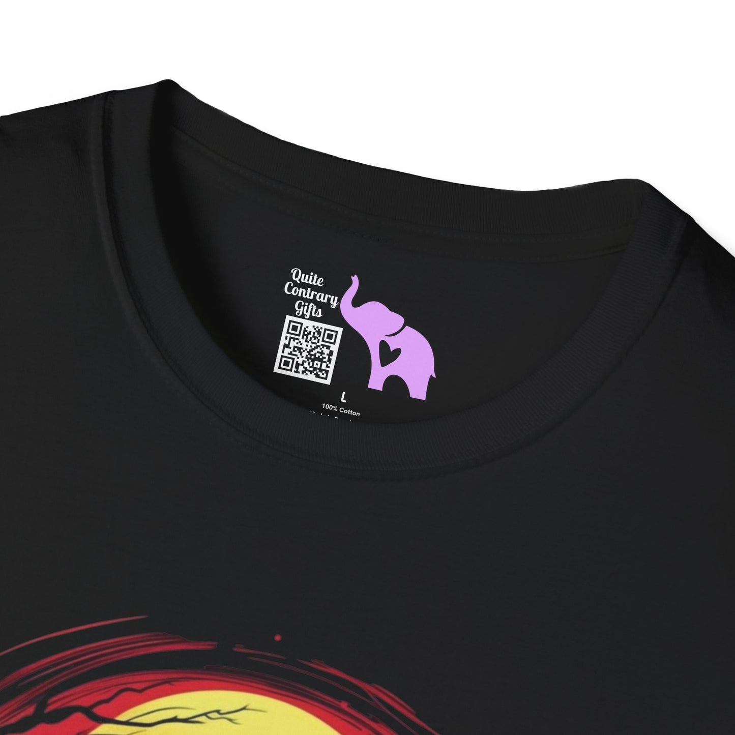 Creepy Black Cats 16 Adult T-shirt