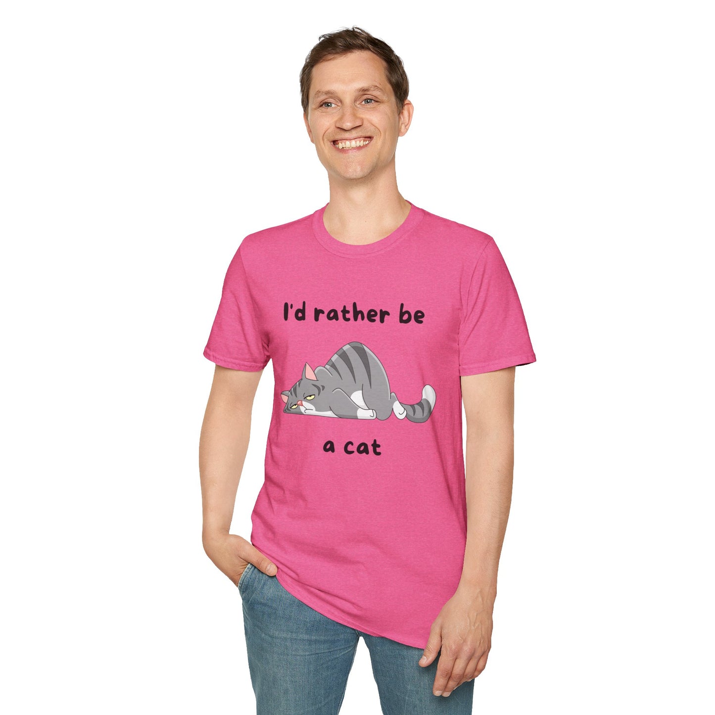 I'd Rather Be a Cat T-shirt