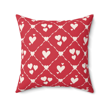 Sweetheart Trellis Throw Pillow