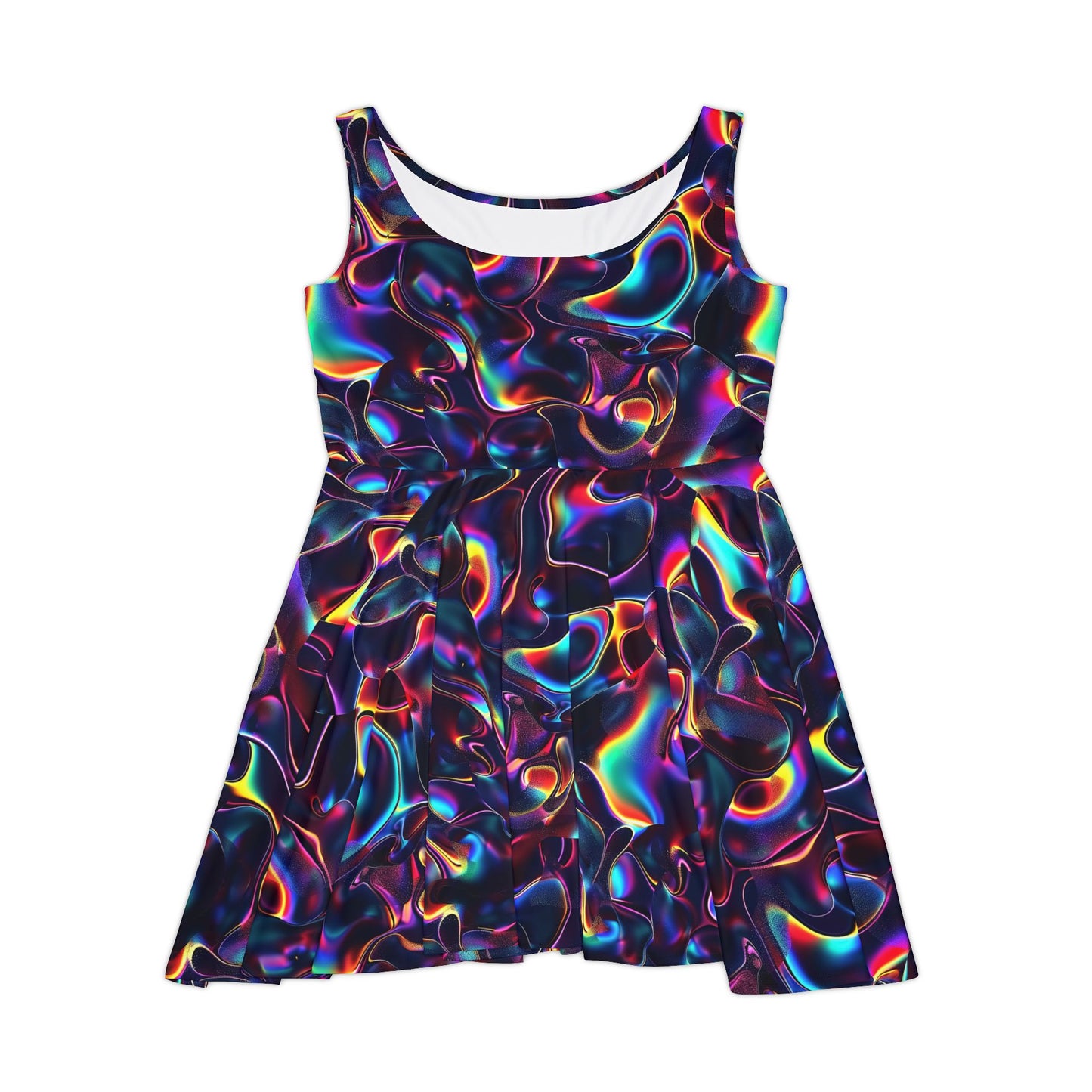 Holographic Mirage Women's Skater Dress