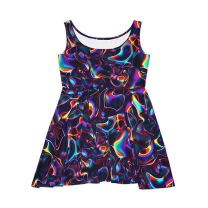 Holographic Mirage Women's Skater Dress
