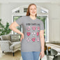 God Says I Am... (Conversation Hearts) Adult T-shirt
