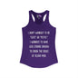 I Don't Workout To... Women's Ideal Racerback Tank