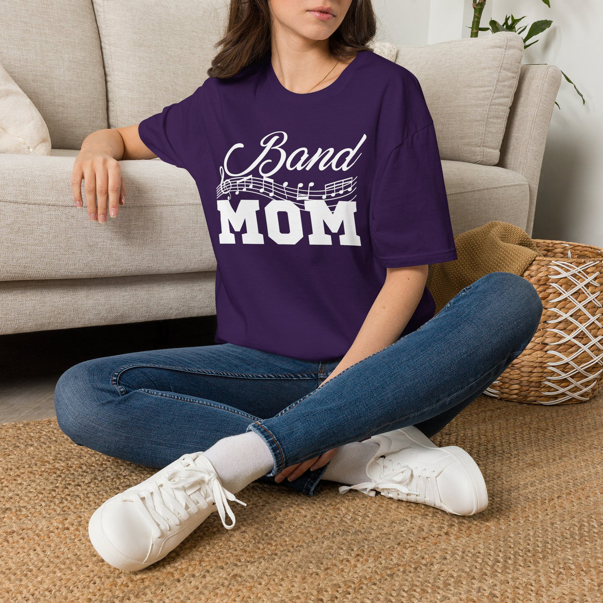 Band Mom Adult T-shirt