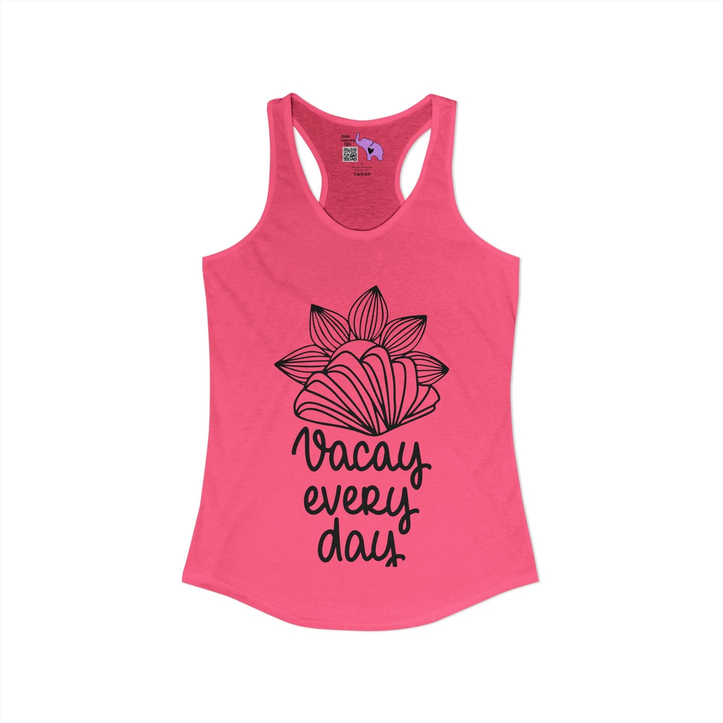 Vacay Every Day Women's Ideal Racerback Tank