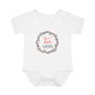 Pink Milestone Wreath Onesie-Two Weeks
