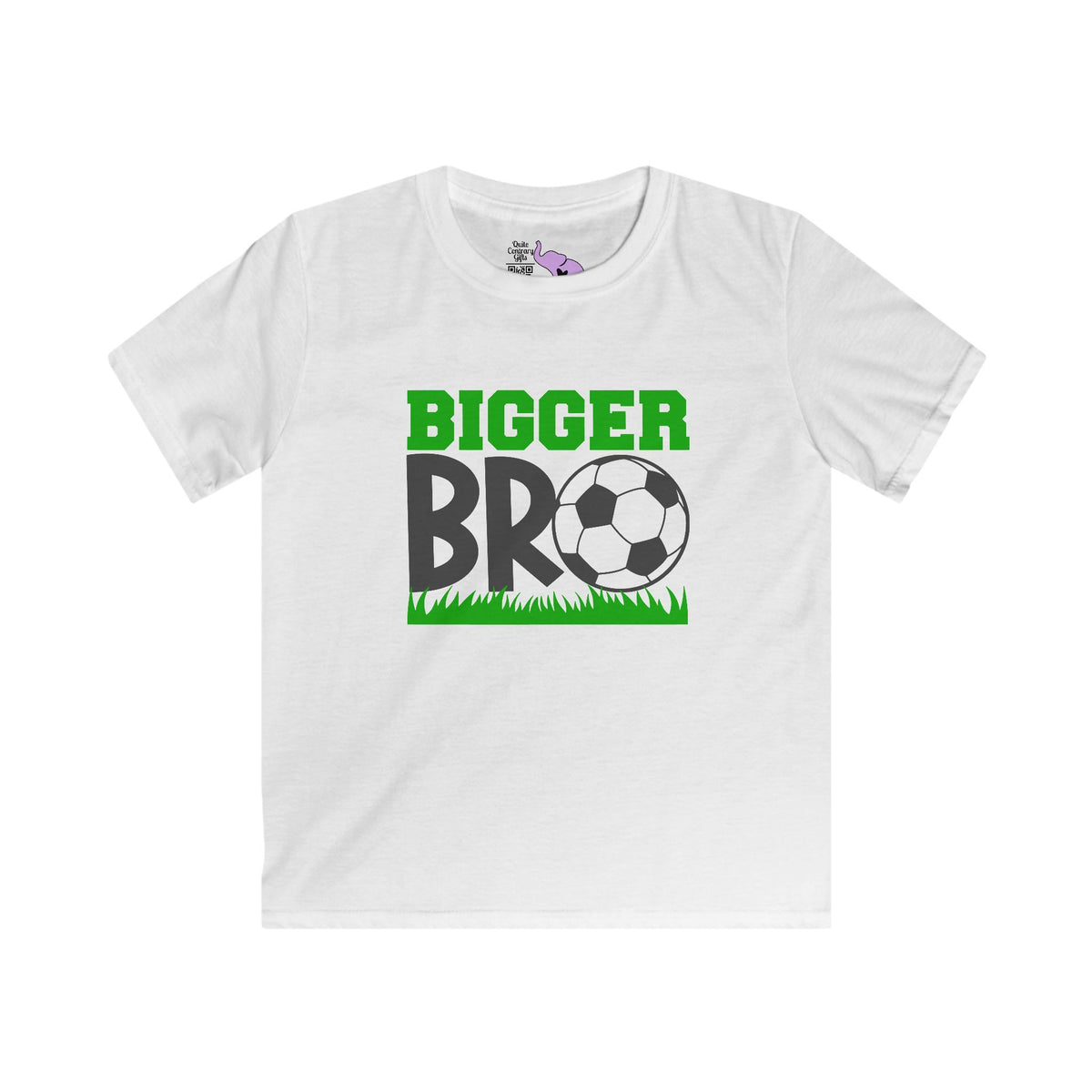 Bigger Bro (Soccer Ball) Youth Softstyle Tee