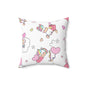 Unicorns of Love Throw Pillow