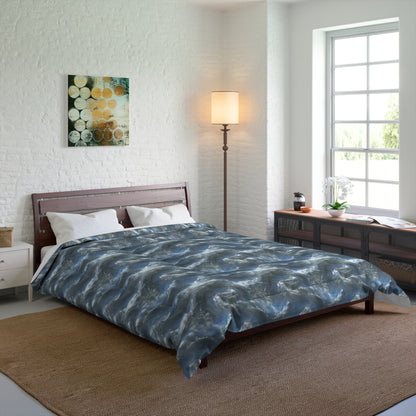 Snowdrift Sheer & Lace Basic Bedding Set