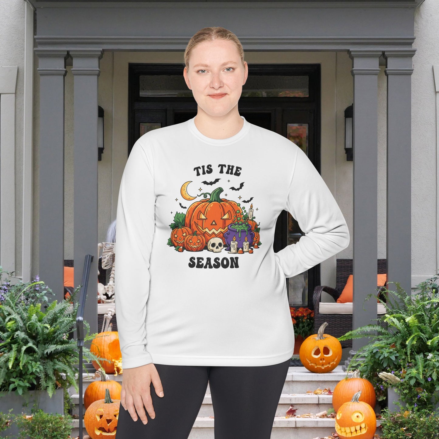 Tis the Season (Halloween) Adult Long Sleeve Tee