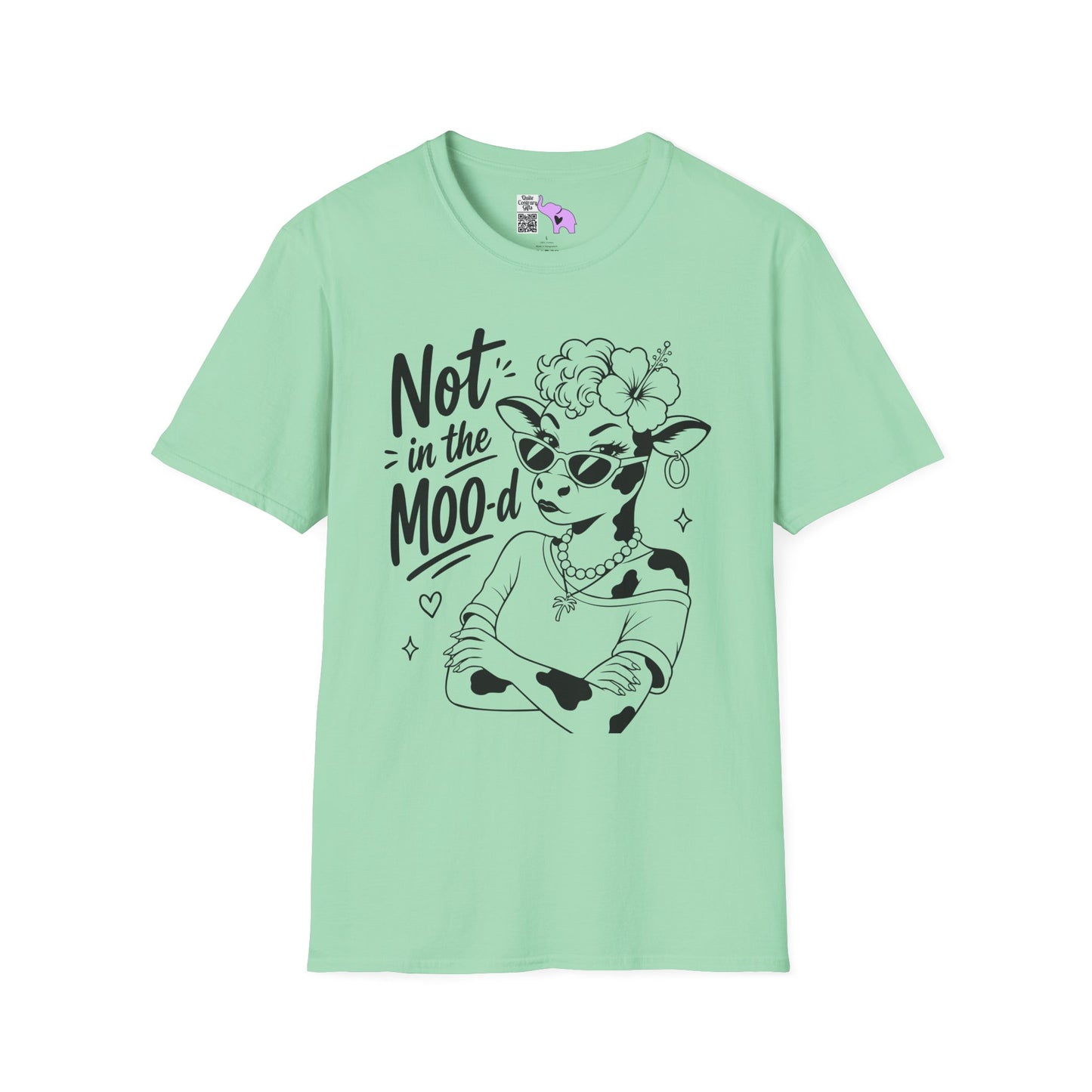 Not in the Moo-d Adult T-shirt
