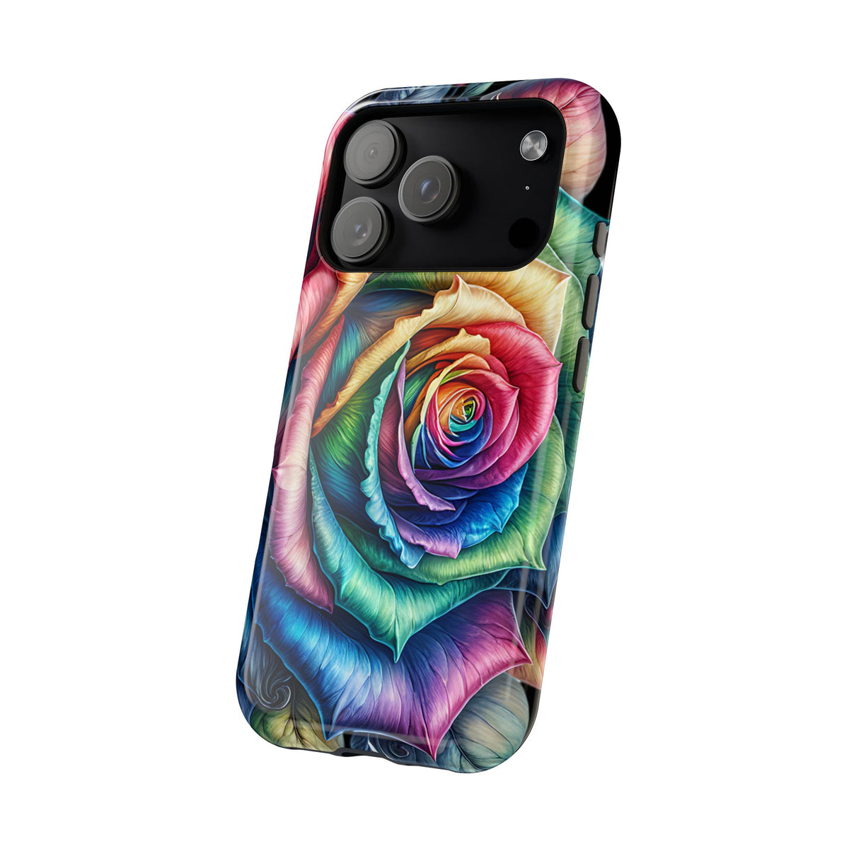 Colorful Rose MagSafe® Compatible Tough Case for iPhone