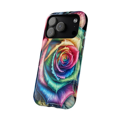 Colorful Rose MagSafe® Compatible Tough Case for iPhone