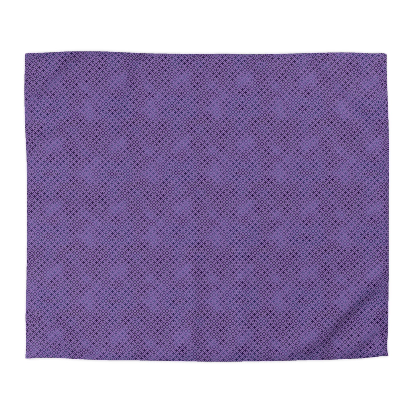 Amethyst Interlock Microfiber Duvet Cover