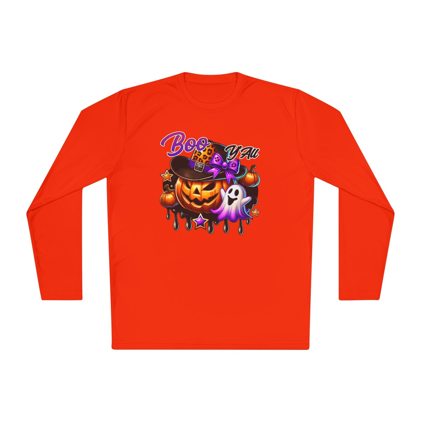 Boo Y'all Adult Long Sleeve Tee
