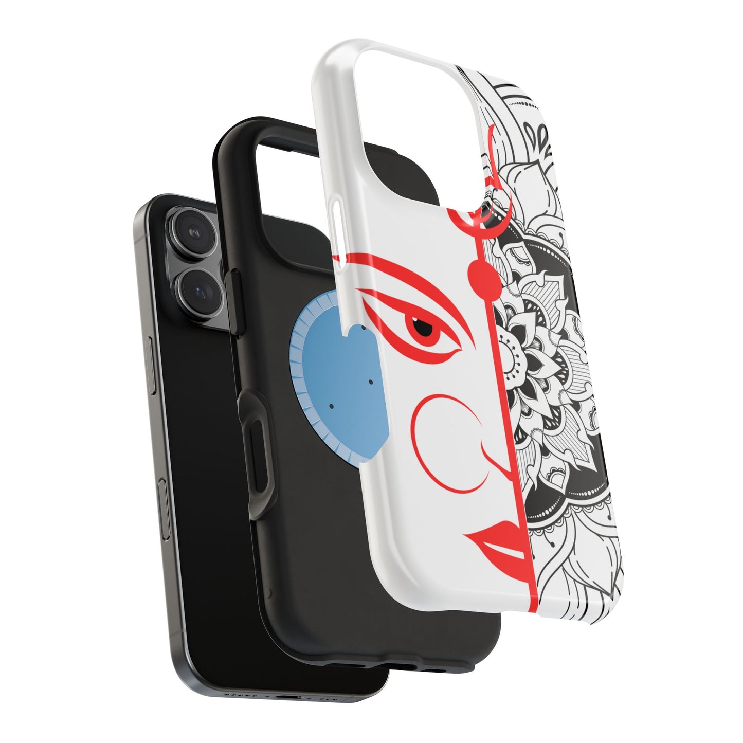 Goddess Durga Mata w/Manala MagSafe® Compatible Tough Case for iPhone