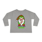 Candy Cane Crew Gnome Toddler Long Sleeve Tee