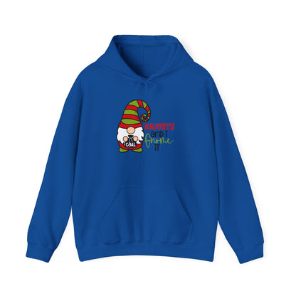 Naughty and I Gnome It Adult Heavy Blend™ Hooded Sweatshirt