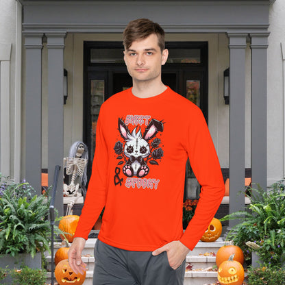Sweet & Spook Voodoo Bunny Adult Long Sleeve Tee