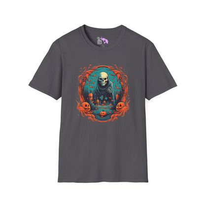 Creepy Ghost 3 Adult T-shirt