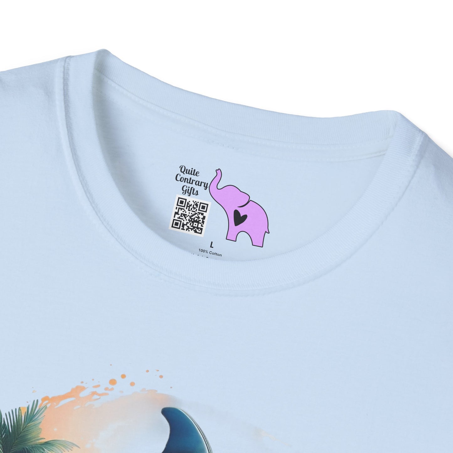 Tropical Dolphin Adult T-shirt