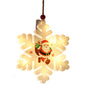 Christmas Snowflake Hanging Lights