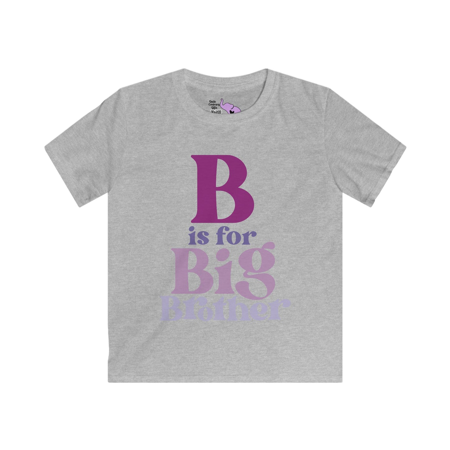 B is for Big Brother Youth Softstyle Tee