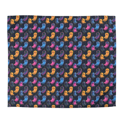 Neon Haunters Microfiber Duvet Cover