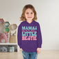 Mama's Dramatic Little Bestie Toddler Hoodie