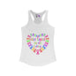 Fight Cancer in All Colors 12 Women's Ideal Racerback Tank