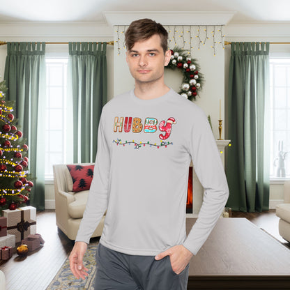 Christmas Hubby Adult Long Sleeve Tee