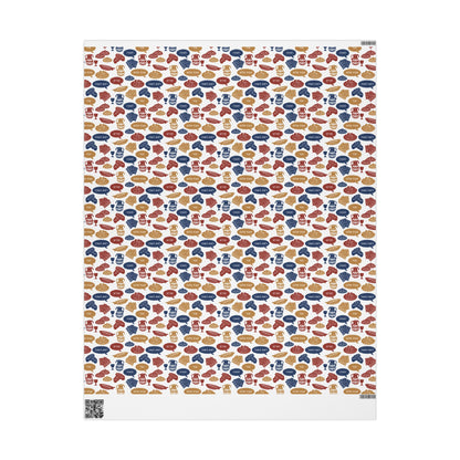 Sacred Traditions Hanukkah Wrapping Paper
