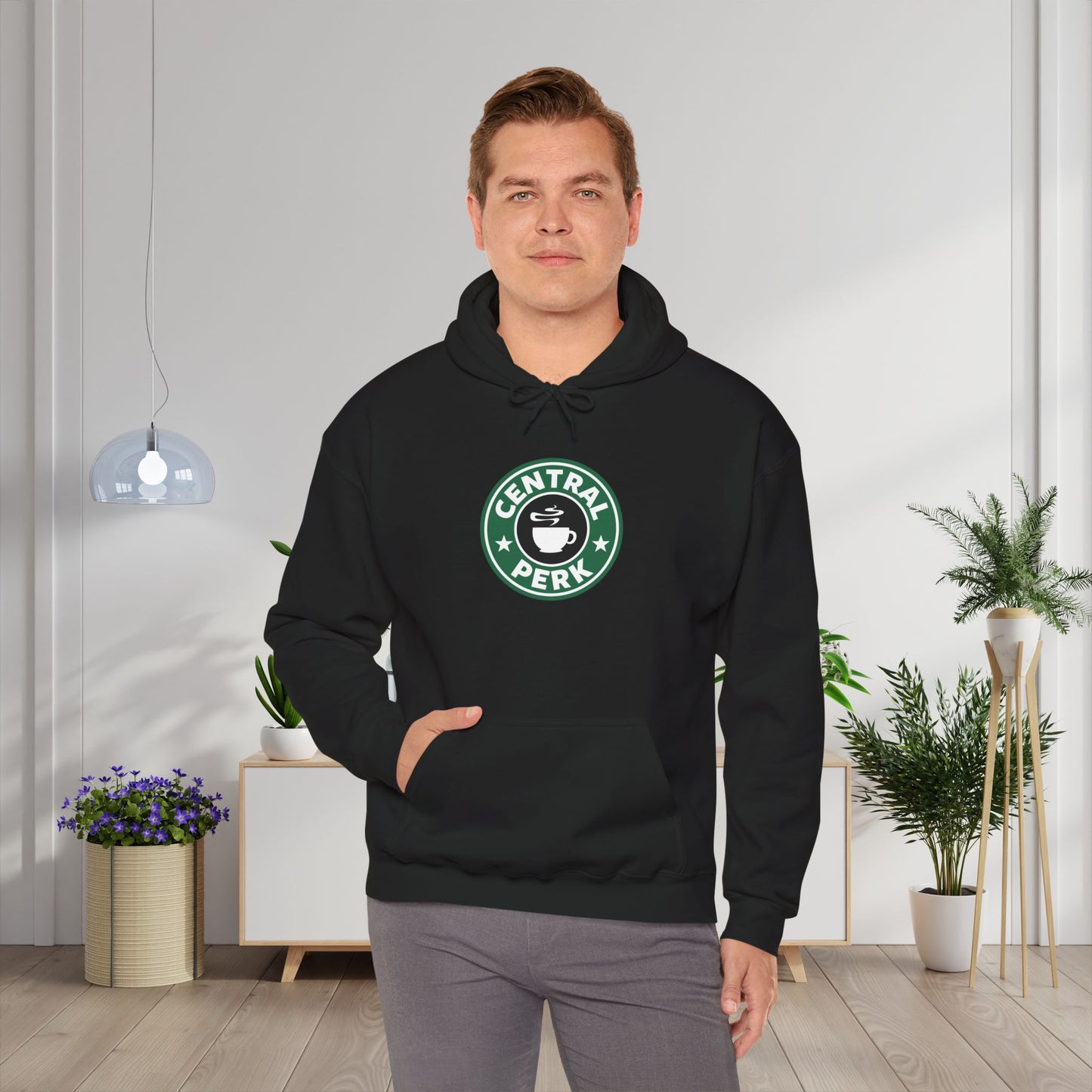 Friends Central Perk Heavy Blend™ Hooded Sweatshirt