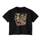 Psychedelic Portrait Women's Boxy Tee