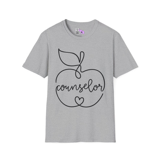 Counselor (w/Apple) Adult T-shirt