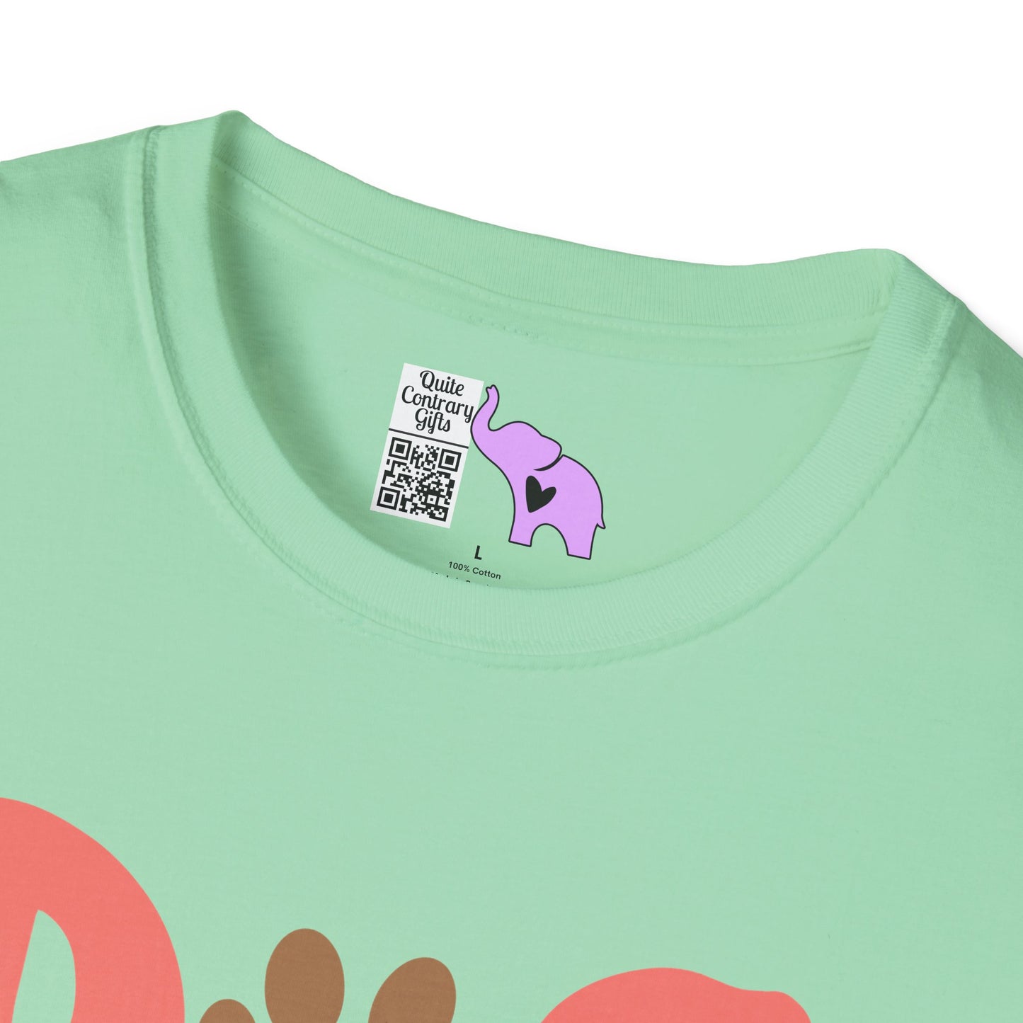 Dog Mom (2) Adult T-shirt