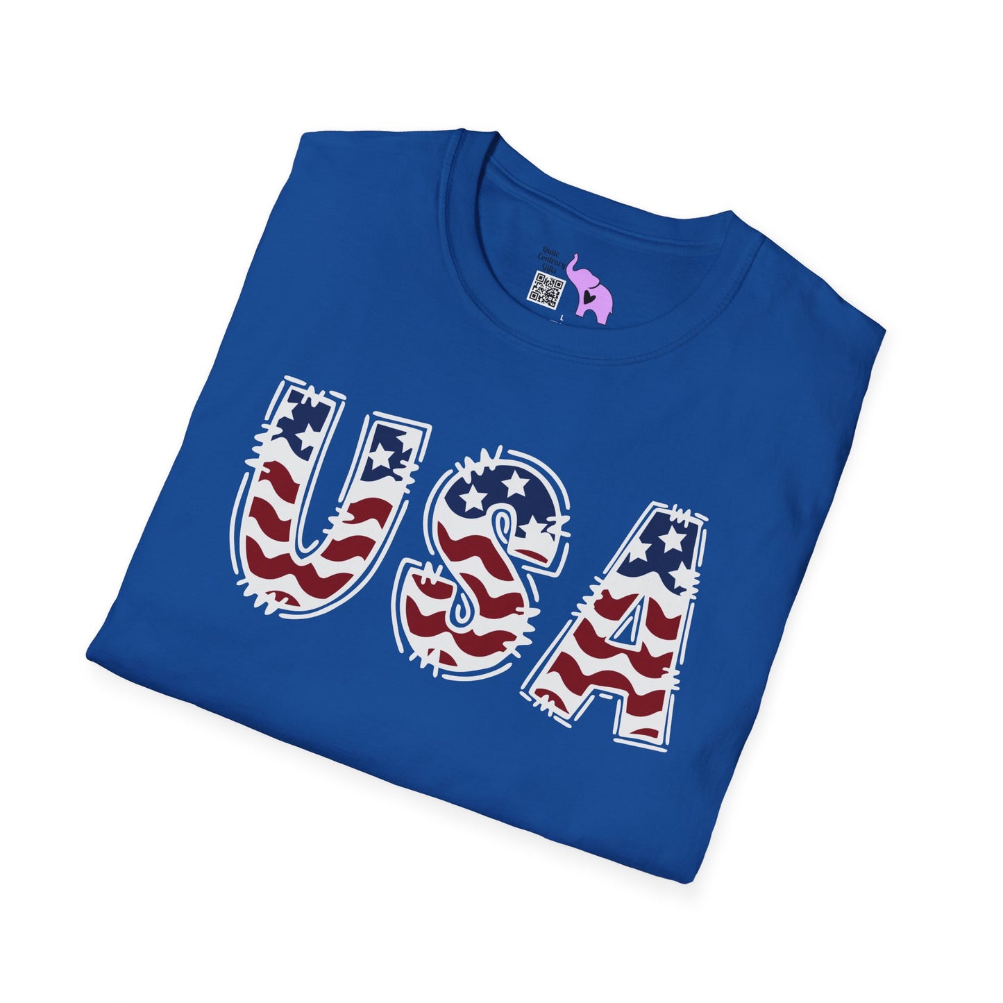 USA in Style Adult T-shirt
