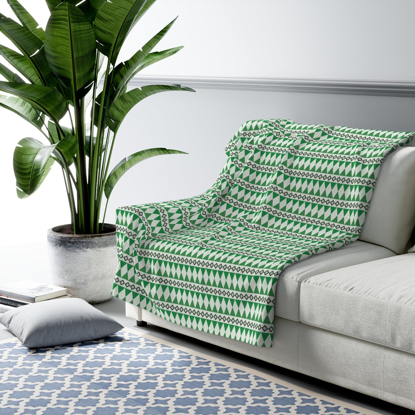 Moss Cairn Stripes Basic Bedding Set