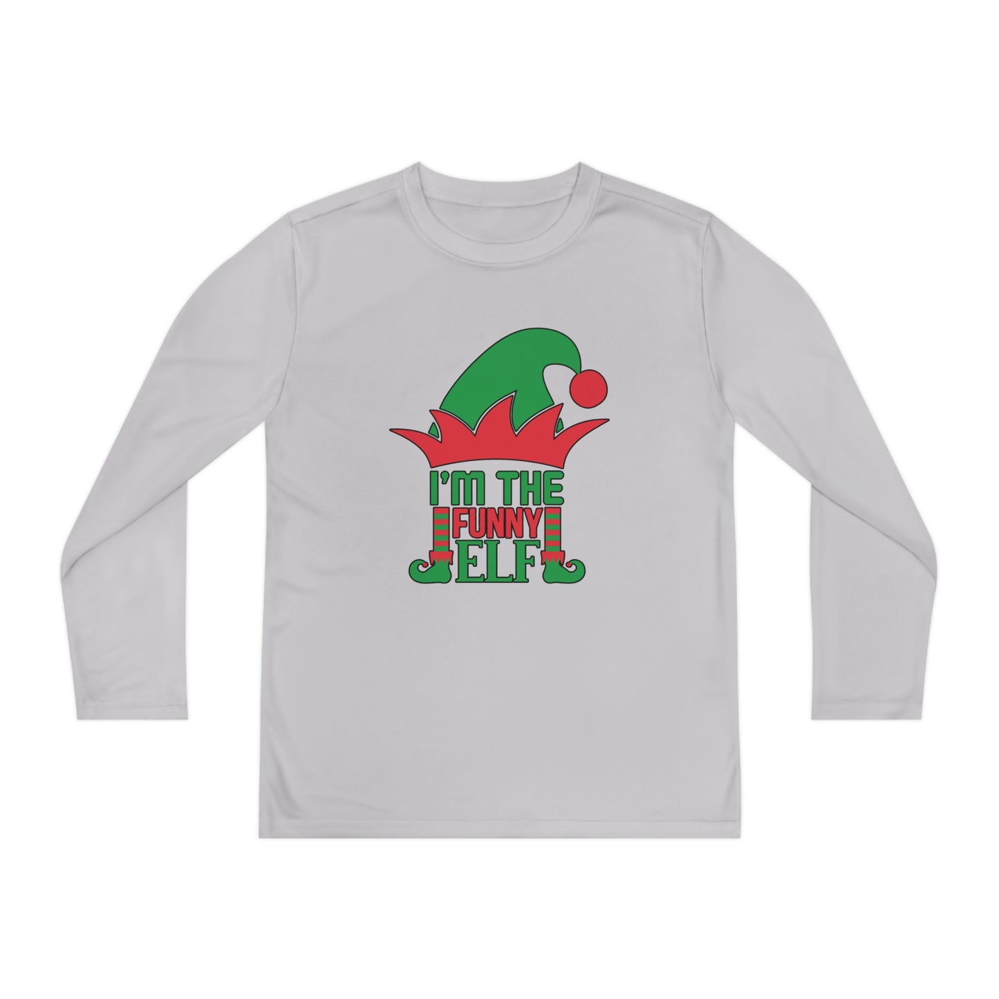 I'm The Funny Elf Youth Long Sleeve Tee