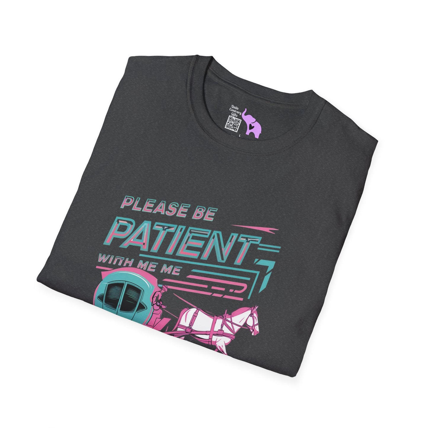 Please Be Patient With Me I'm From The 1900's (Colorful Retro) Adult T-shirt