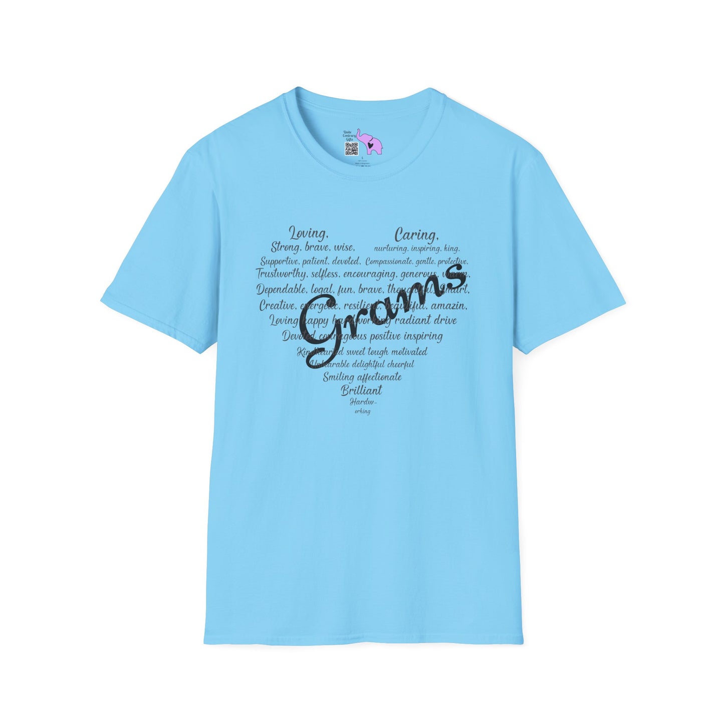 Grams Descriptive Words Adult T-shirt
