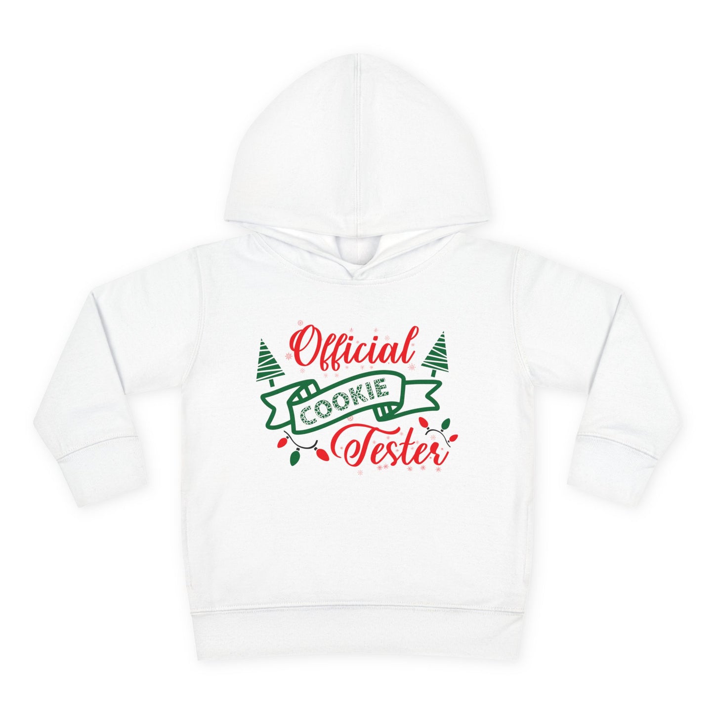 Official Cookie Tester Toddler Pullover Fleece Hoodie