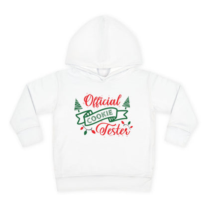 Official Cookie Tester Toddler Pullover Fleece Hoodie