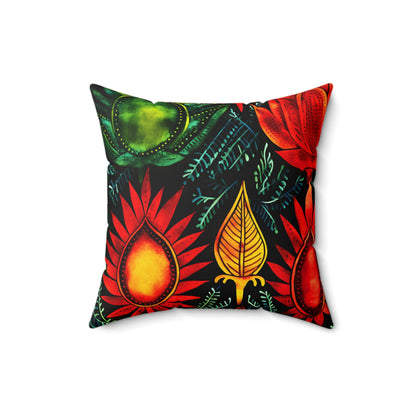 Joyful Burst Throw Pillow