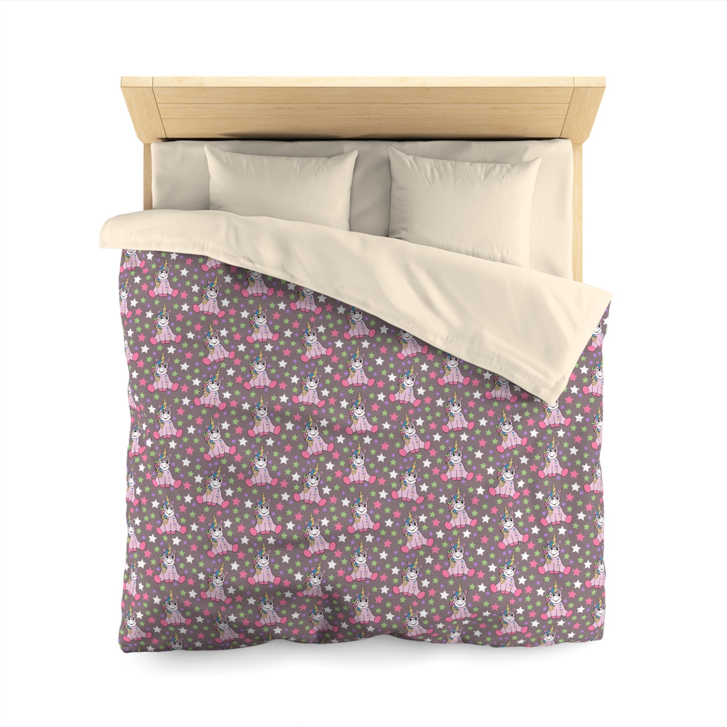 Stardust Unicorn Dreams Microfiber Duvet Cover