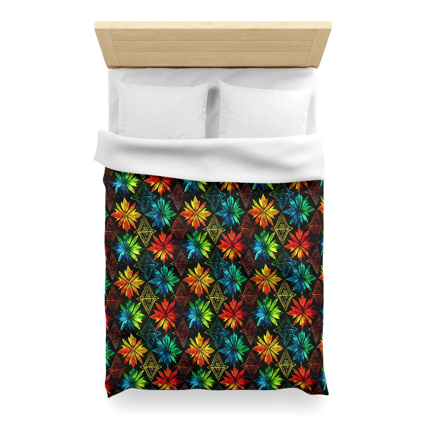Celebration Mosaic Microfiber Duvet Cover