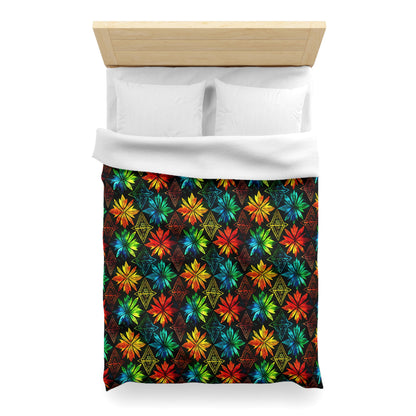 Celebration Mosaic Microfiber Duvet Cover
