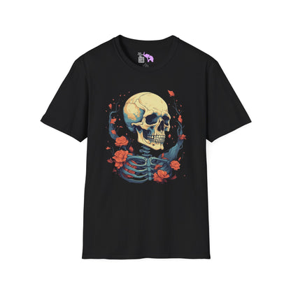 Creepy Bones 8 Adult T-shirt